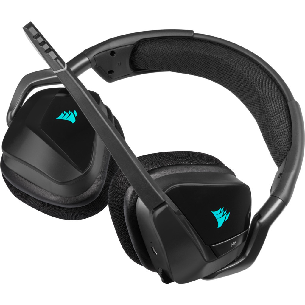 Навушники Corsair Void RGB Elite Wireless Carbon (CA-9011201-EU) - зображення 8