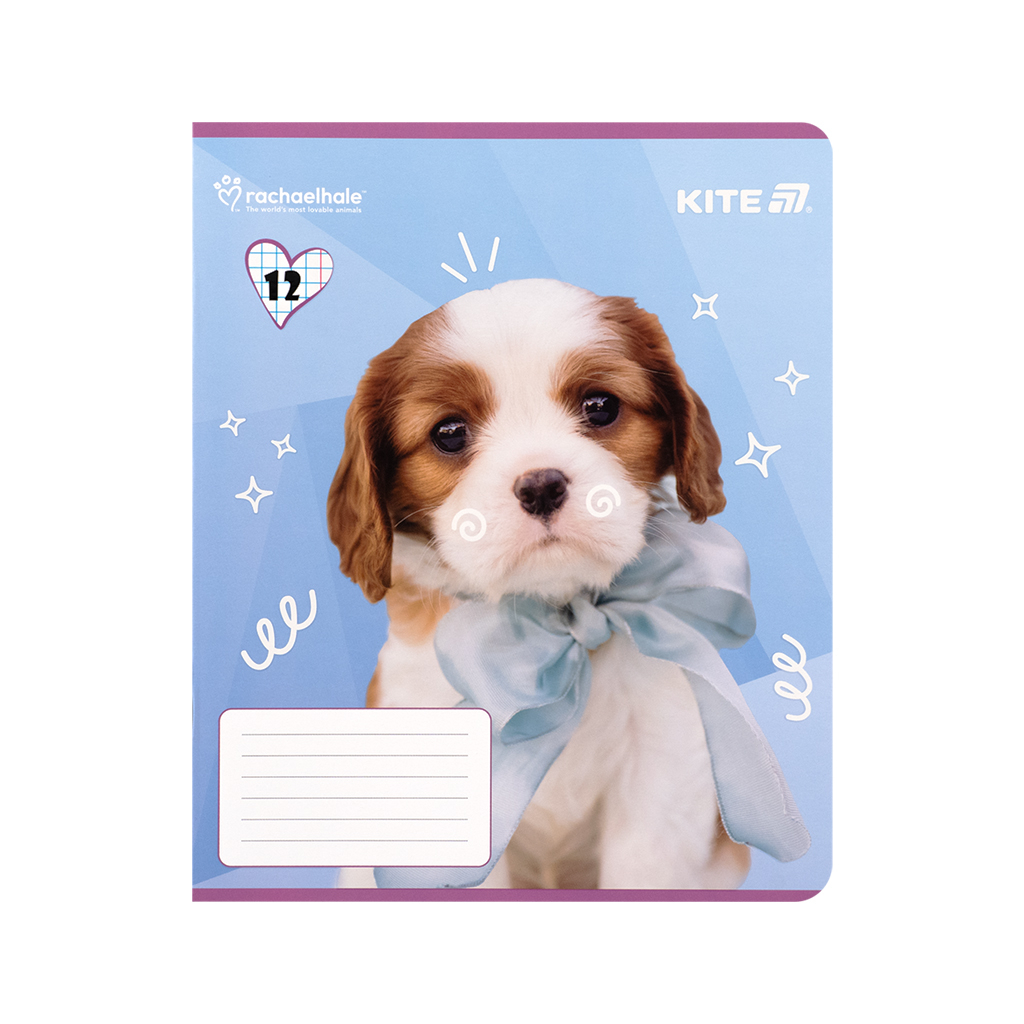 Зошит Kite Rachael Hale, 12 аркушів, клітинка (R25-232) - зображення 9