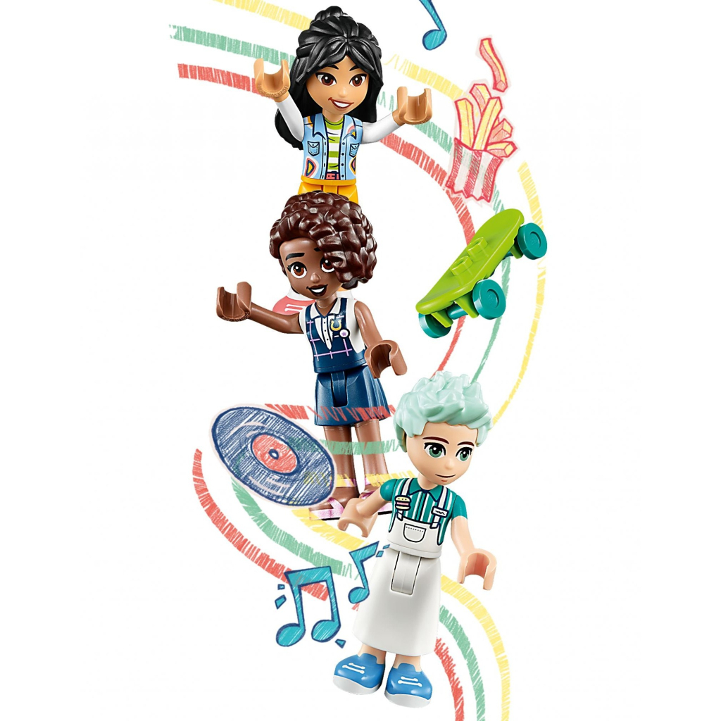 Конструктор LEGO Friends Хартлейк Сіті: ресторанчик в центрі міста 346 деталей (41728) - зображення 7