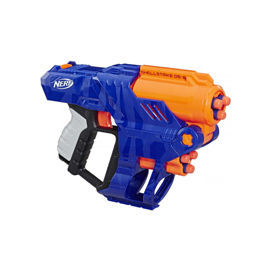 Іграшкова зброя Hasbro Nerf Elite Shellstrike DS-6 (E6170) - зображення 1