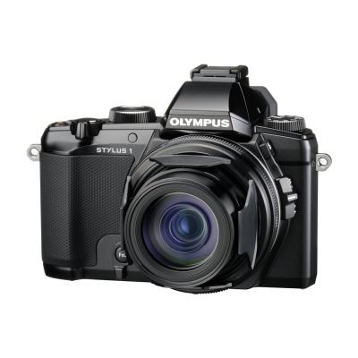 Цифровий фотоапарат Olympus STYLUS 1 Black (V109010BE000) - зображення 2