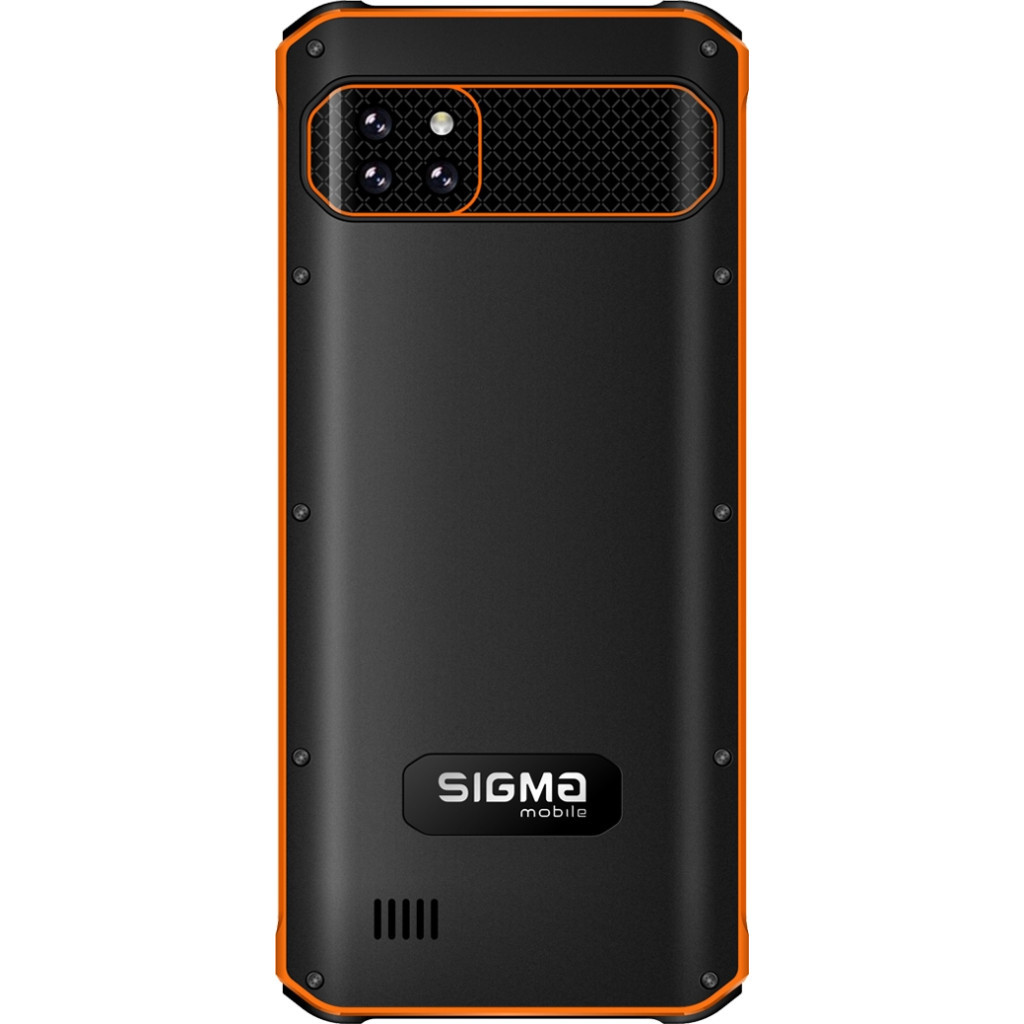 Мобільний телефон Sigma X-treme PQ56 Black Orange (4827798338025) - зображення 3