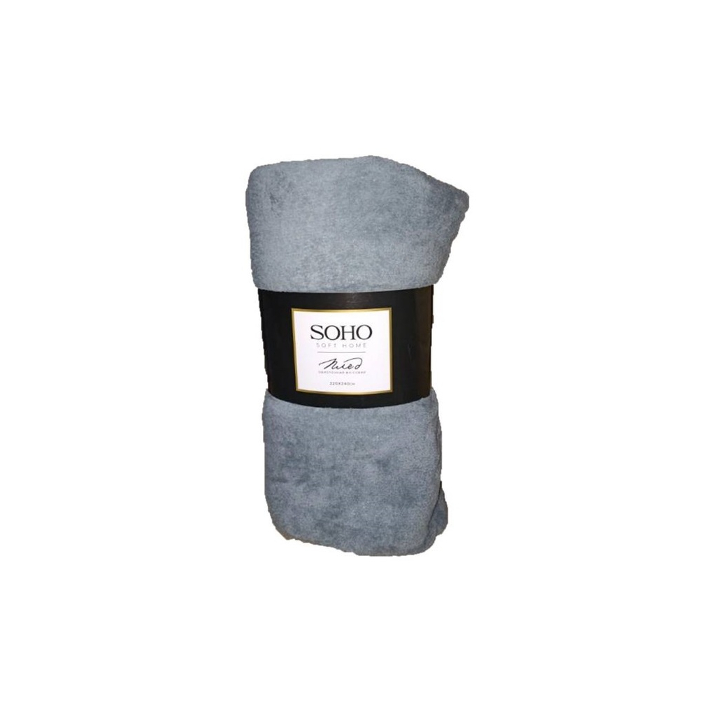 Плед Soho 220x240 см Gray (1102К) - зображення 1