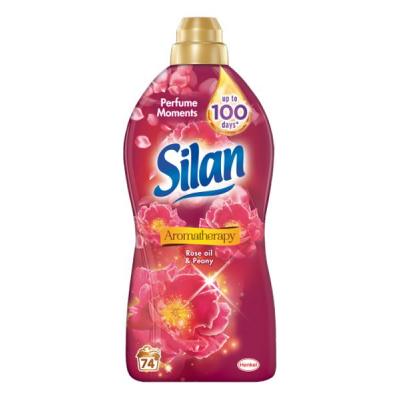 Кондиціонер для білизни Silan з ароматом Півонії та олії Троянди 1.85л (9000101092097) - зображення 1