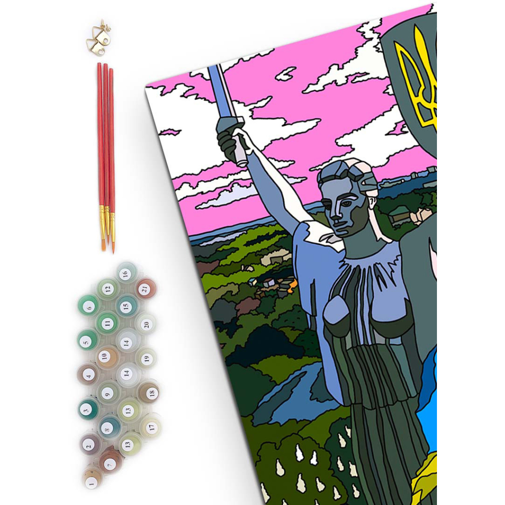 Картина по номерам Orner Батьківщина-мати 40х50 см (orner-1730) - зображення 3