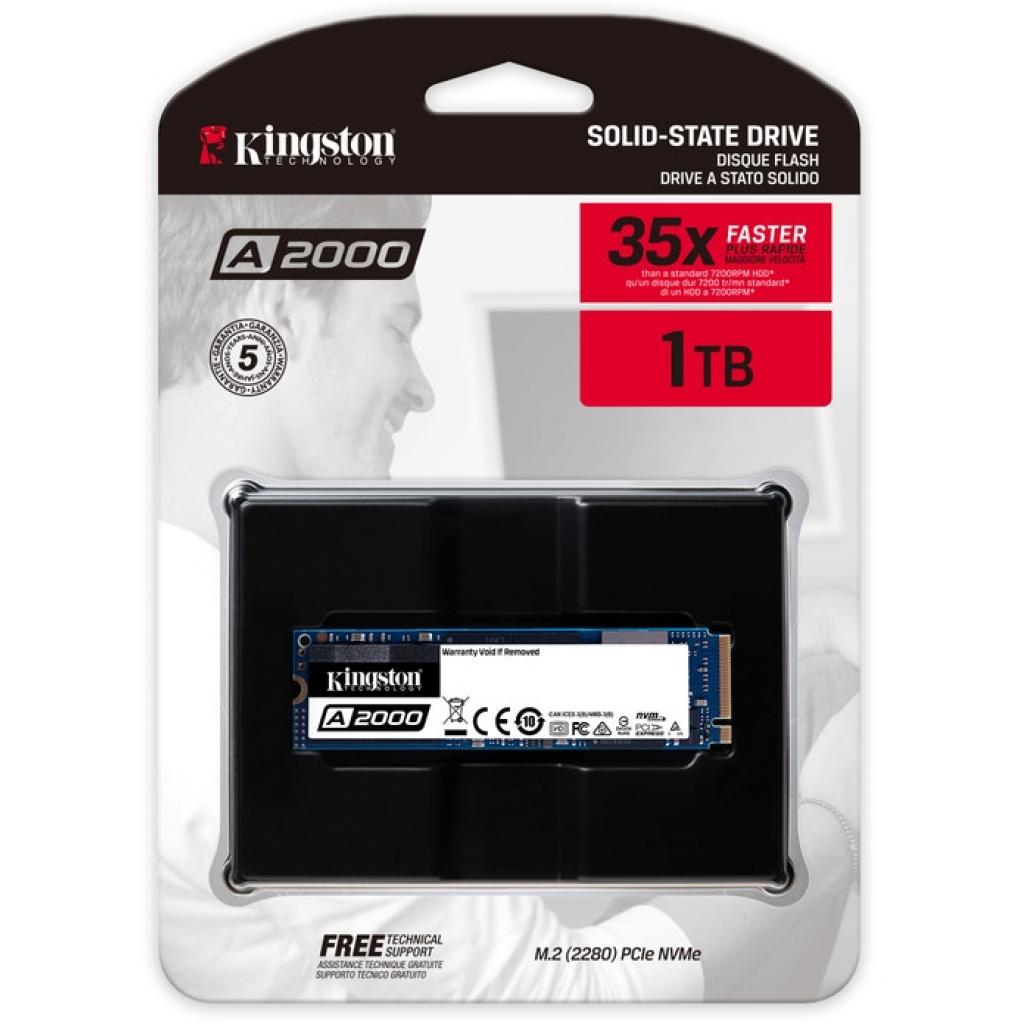 Накопичувач SSD M.2 2280 1TB Kingston (SA2000M8/1000G) - зображення 3