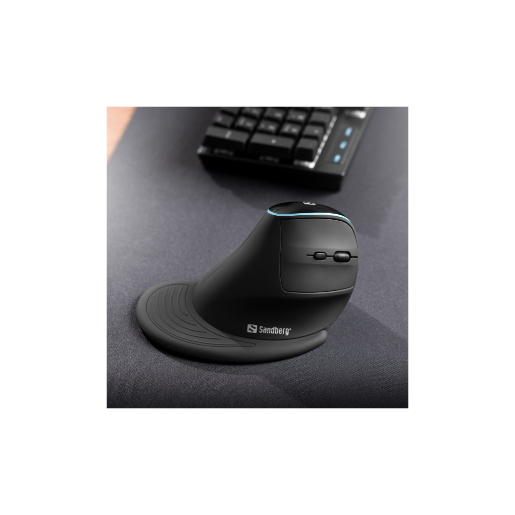 Мишка Sandberg Wireless Mouse Pro Black (630-13) - зображення 7