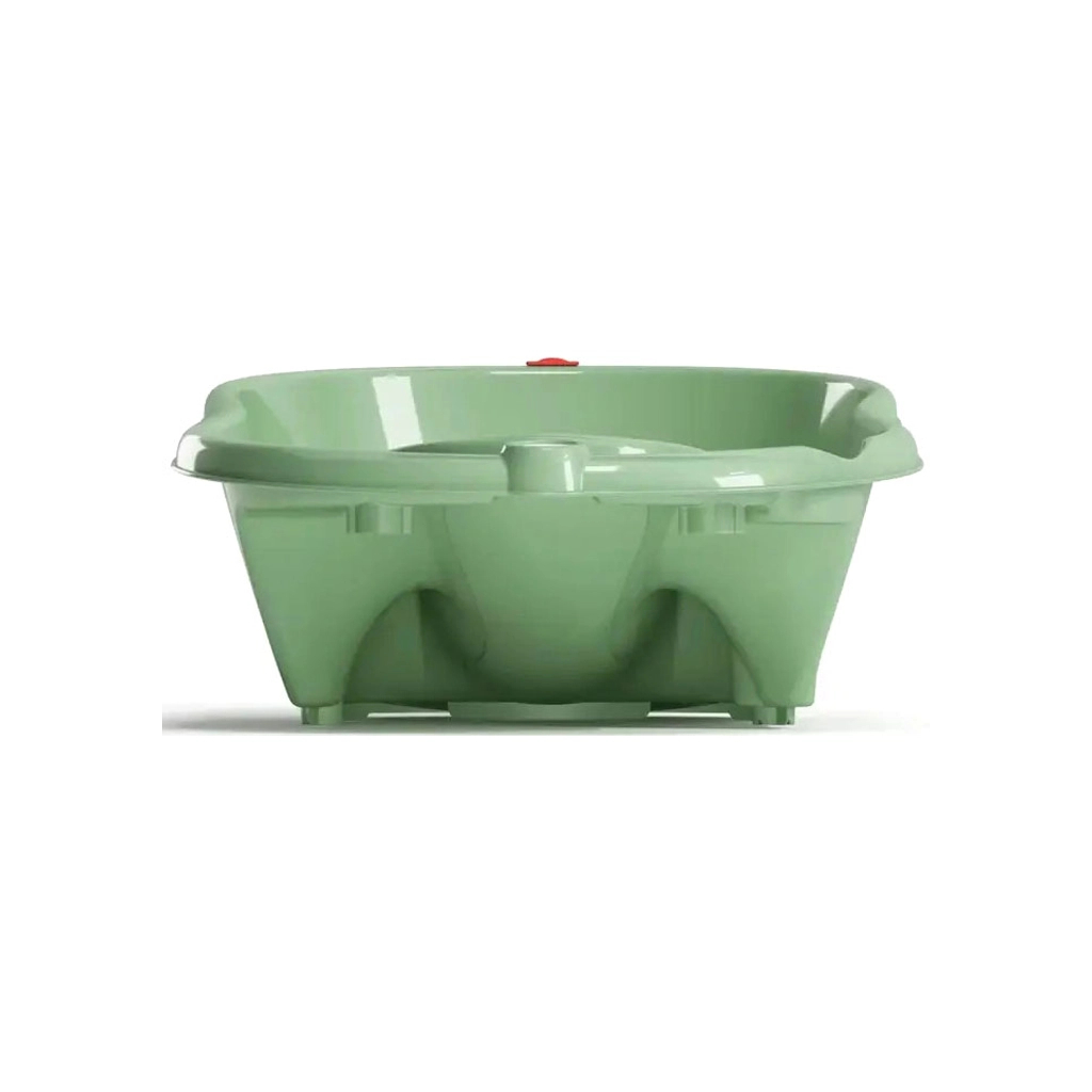 Ванночка Ok Baby Onda з анатомічною гіркою і термодатчиком, зелений (38231200) - зображення 4