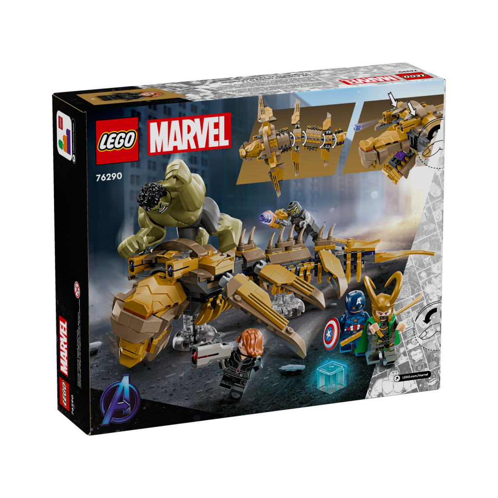 Конструктор LEGO Marvel Месники проти Левіафана (76290) - зображення 8