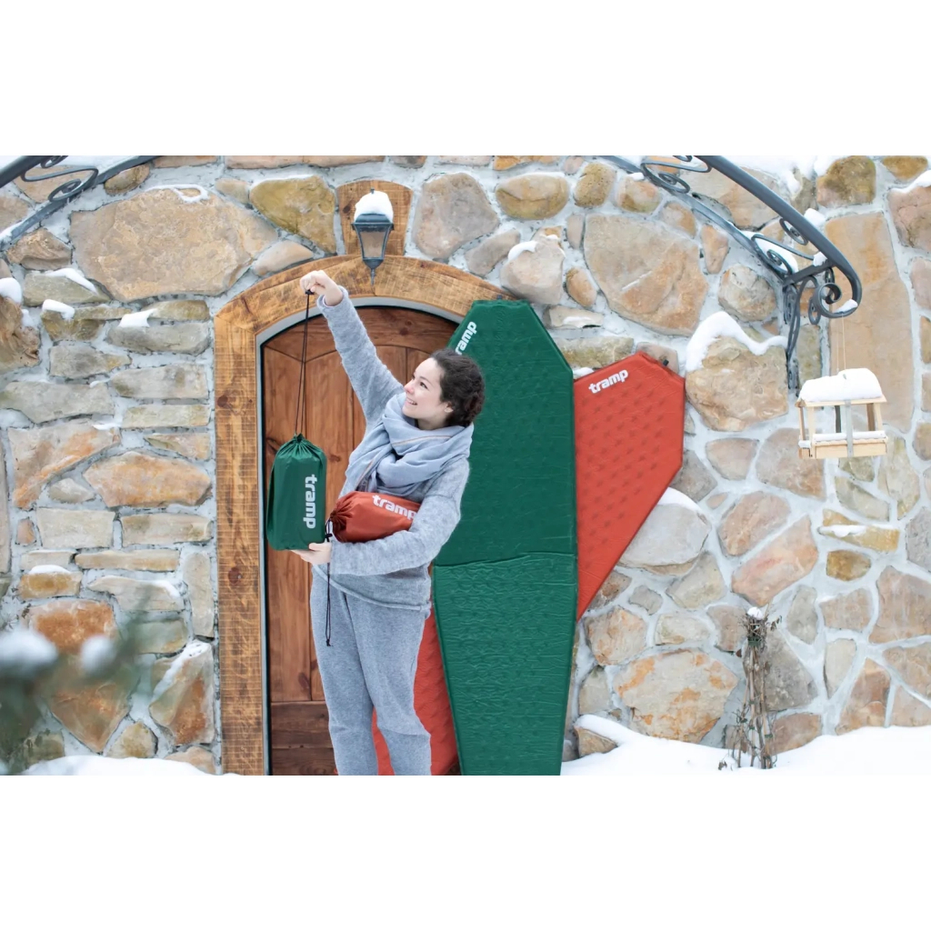 Туристичний килимок Tramp Ultralight Green 183х51х3 (UTRI-023) - зображення 8