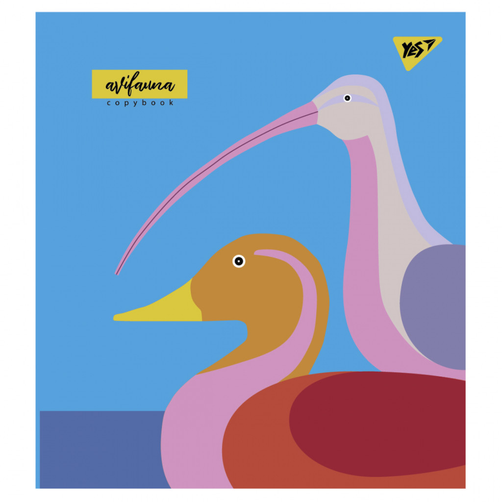 Зошит Yes А5 Avifauna 12 аркушів лінія (766802) - зображення 4