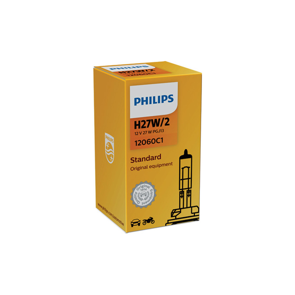 Автолампа Philips 27W (12060 C1) - зображення 1