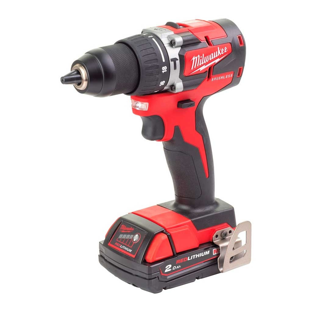 Шуруповерт Milwaukee M18 CBLPD-422C, 60 Нм, 1x4Ah, 1x2Ah (4933472116) - зображення 3