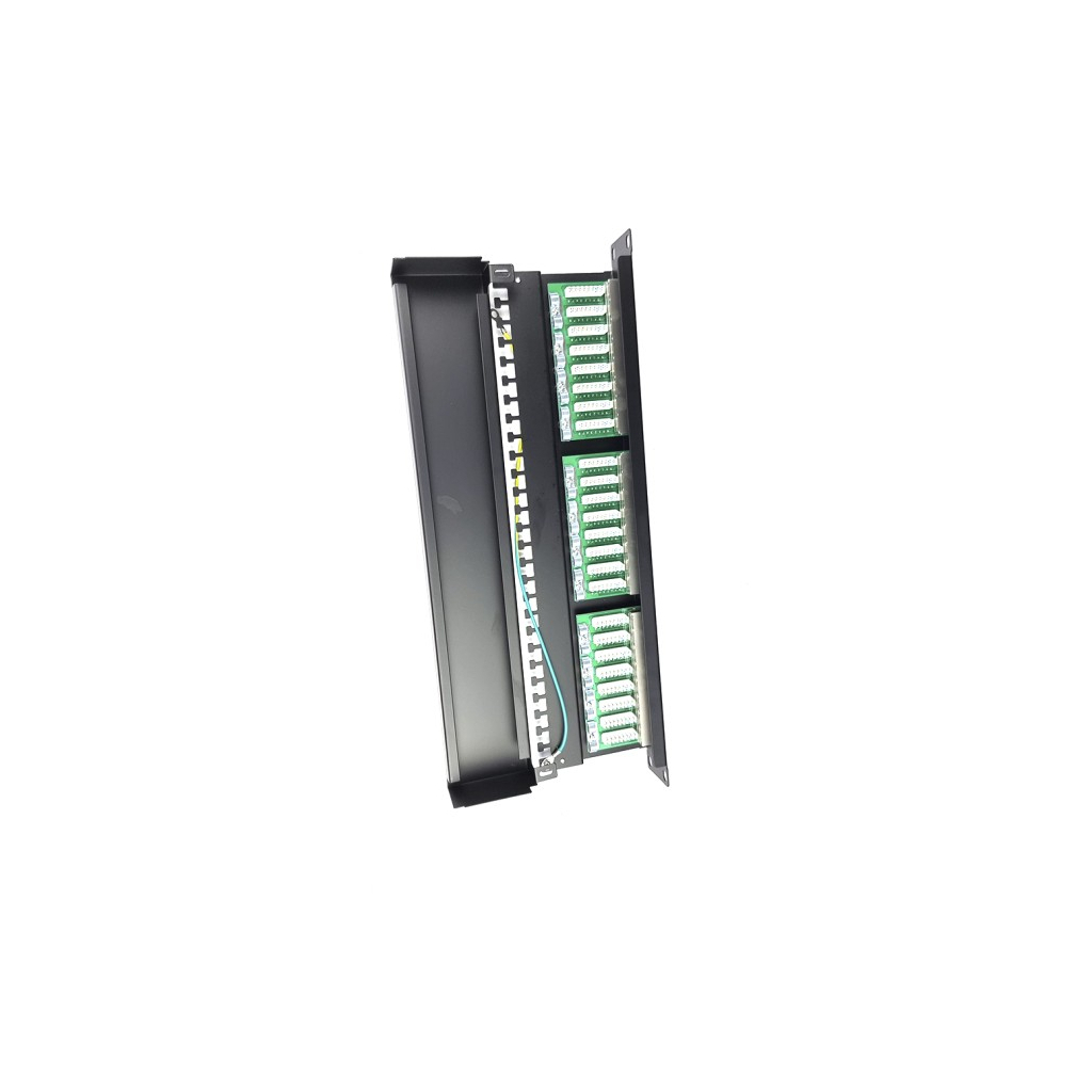 Патч-панель 19" 24xRJ45 STP cat.6, 1U Eserver (WT-2084-CAT 6) - зображення 5