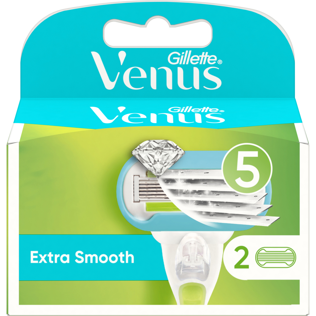 Змінні касети Gillette Venus Extra Smooth Embrace 2 шт. (7702018955558) - изображение 2