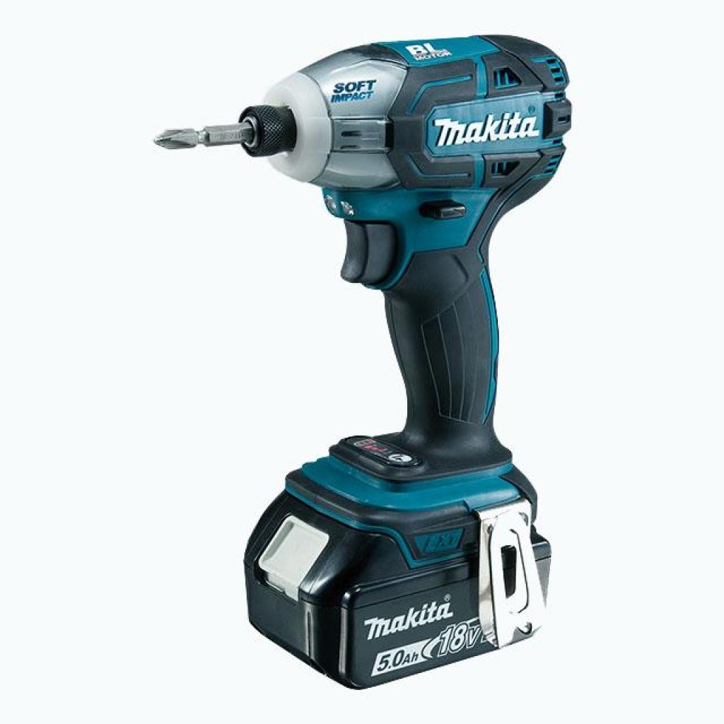 Гайковерт Makita Oil-Puls LXT, 5Аг х 2 шт + B-54536 (DTS141RTJ1) - зображення 1