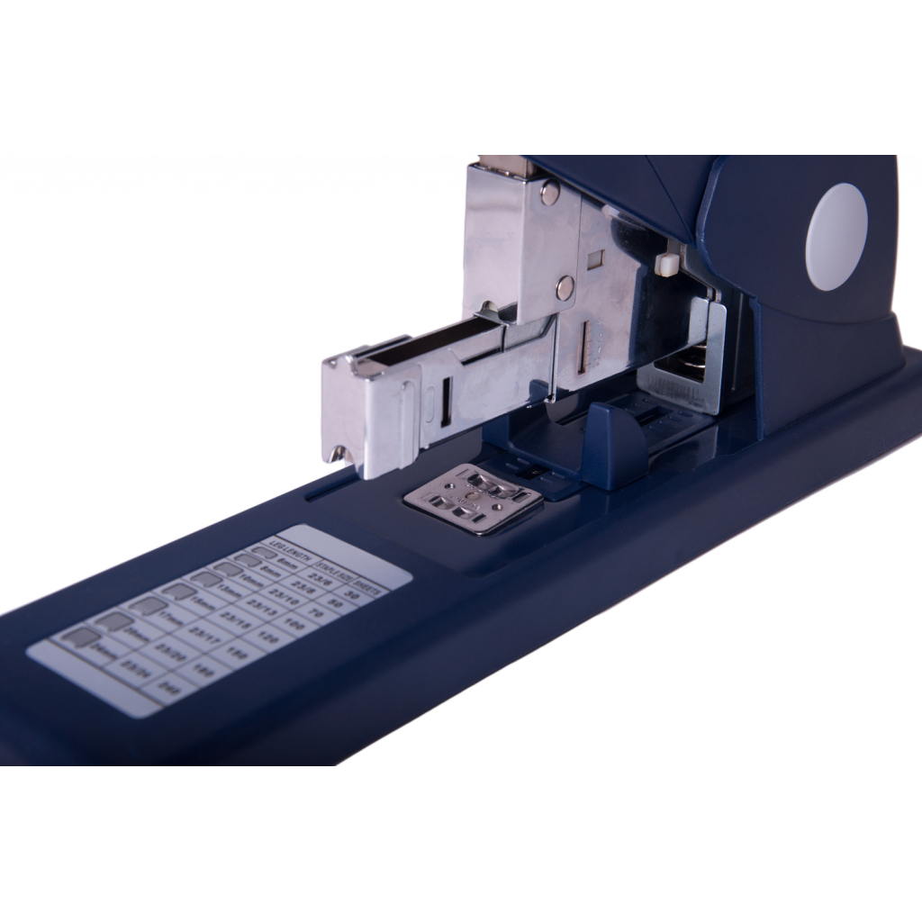 Степлер Buromax металевий посиленої потужності, 240 л., (скоби №23), 342х87х (BM.4288-01) - зображення 4