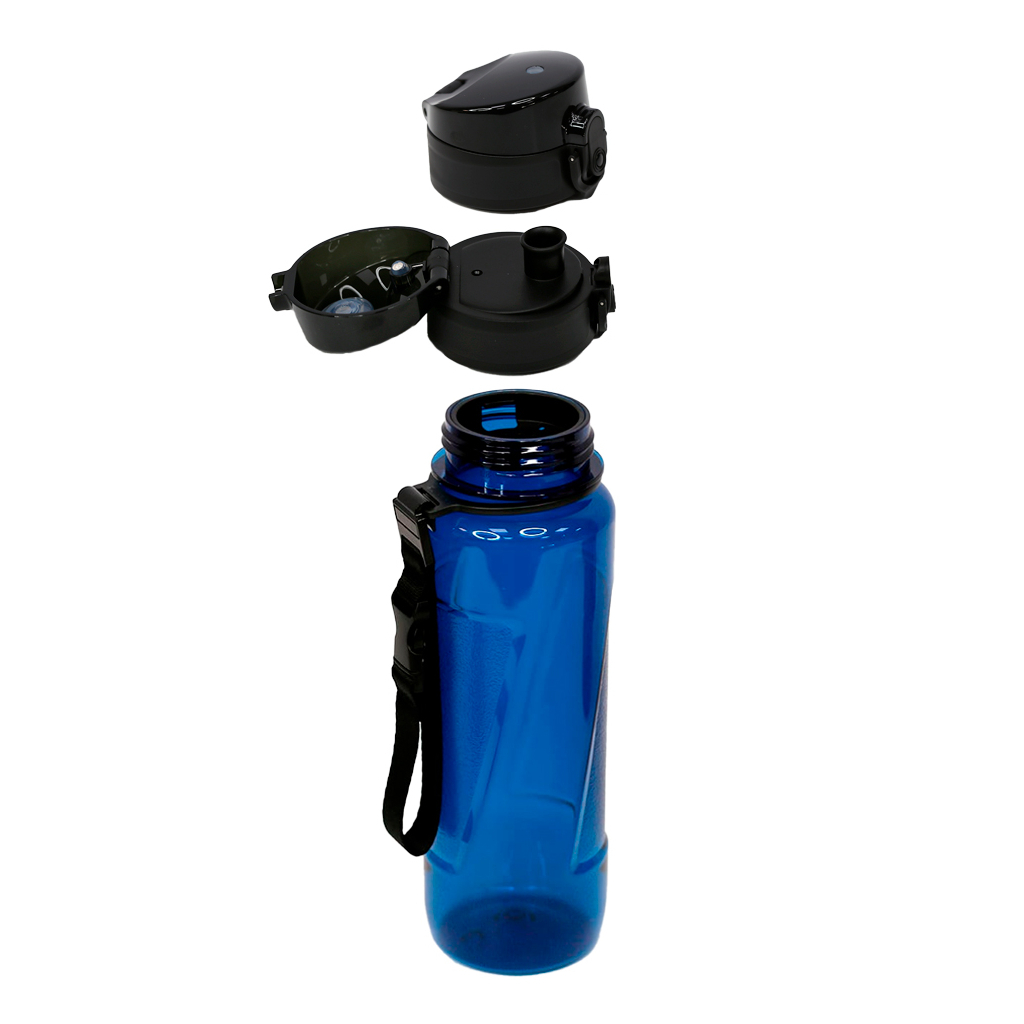 Пляшка для води Line Art Lens 600 мл темно-синій (60014418LA-44) - зображення 4