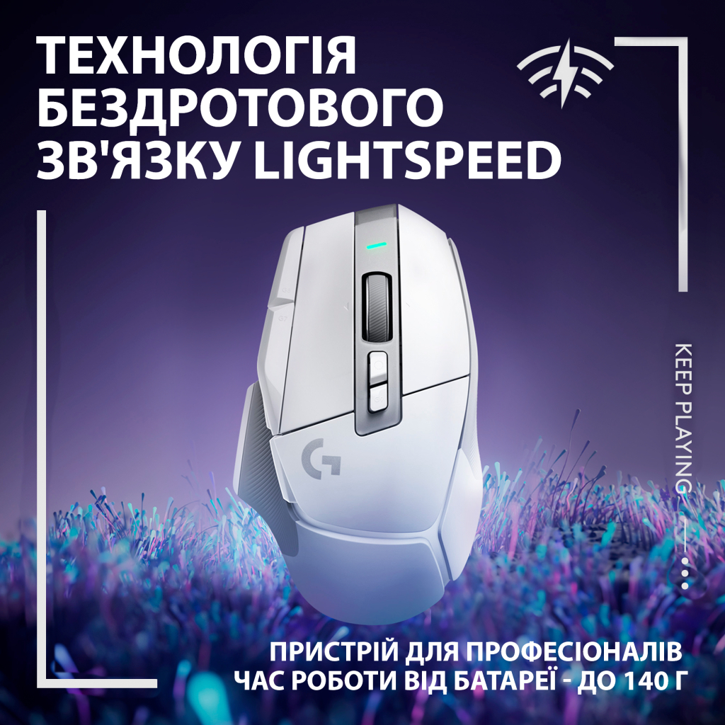 Мишка Logitech G502 X Lightspeed Wireless White (910-006189) - зображення 3