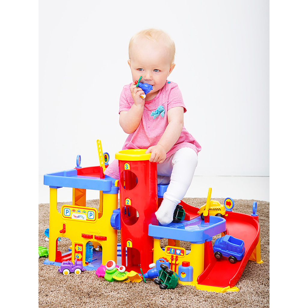 Ігровий набір Viking Toys Гараж, без дороги (5050) - зображення 3