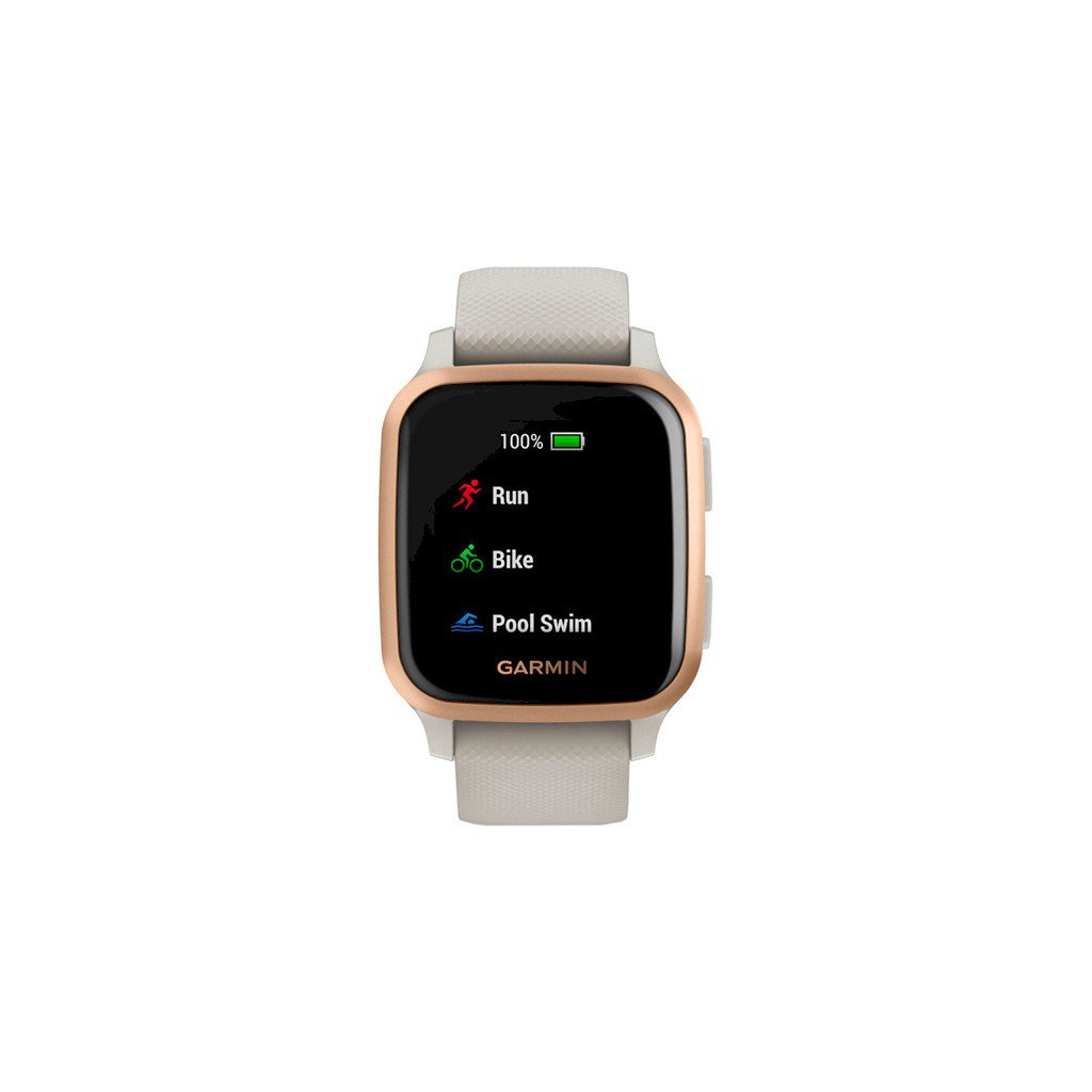 Смарт-годинник Garmin Venu Sq, Music, Light Sand/Rose Gold (010-02426-11) - зображення 2