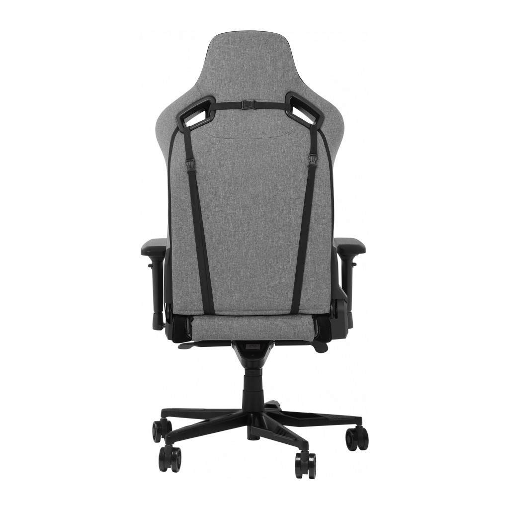 Крісло ігрове GT Racer X-0724 Fabric Gray/Black Suede - зображення 5