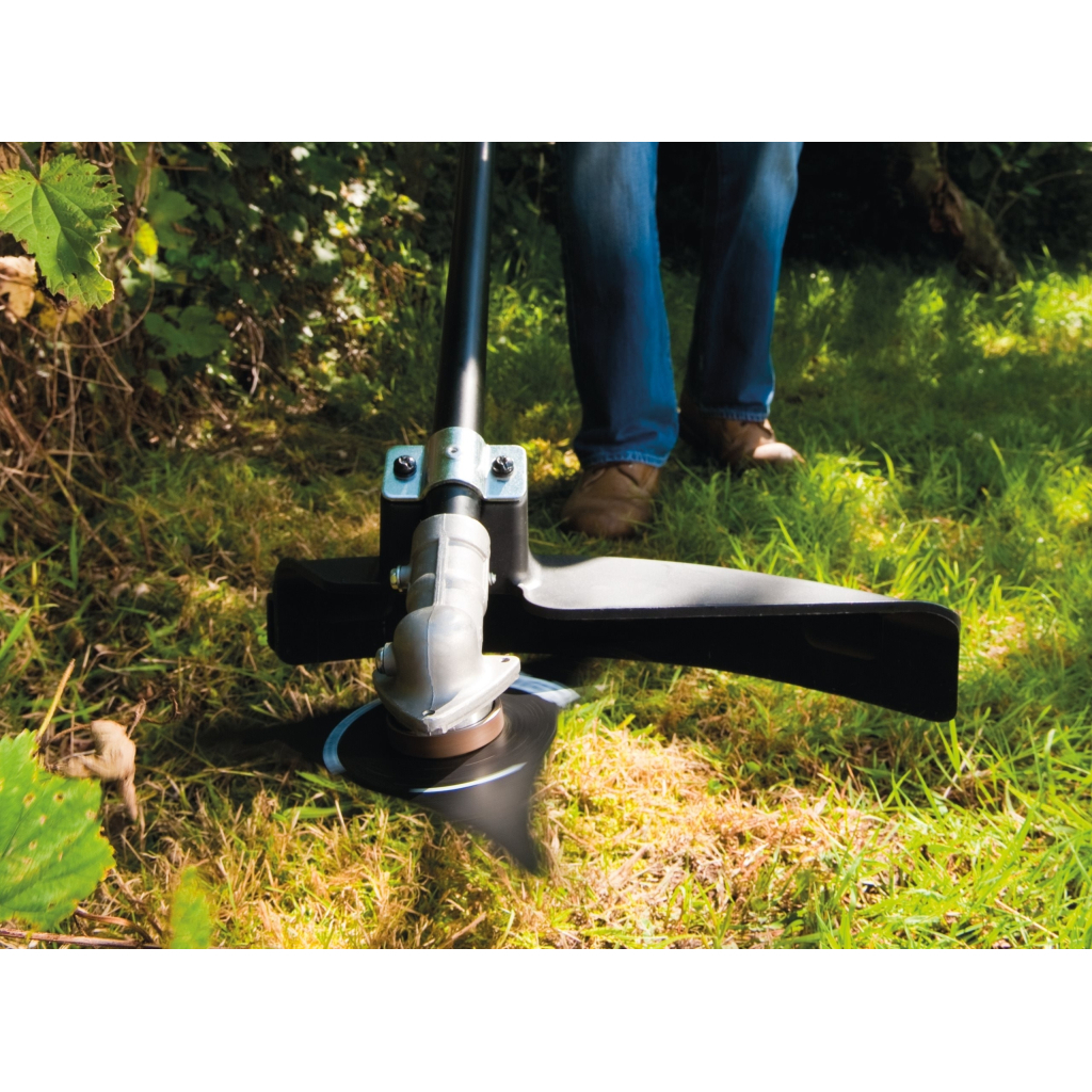 Тример садовий Ryobi Max Power RBC36X26BG2-0 36V, 26см, ніж/ліска 30см, ергоремені Vertebrae 3.7кг (без АКБ та ЗП) (5133006434) - зображення 5