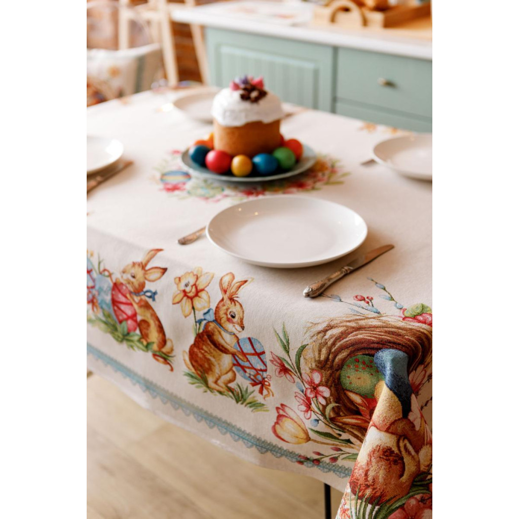 Скатертина Прованс гобеленова Злагода 135х240 см (034115) - зображення 7