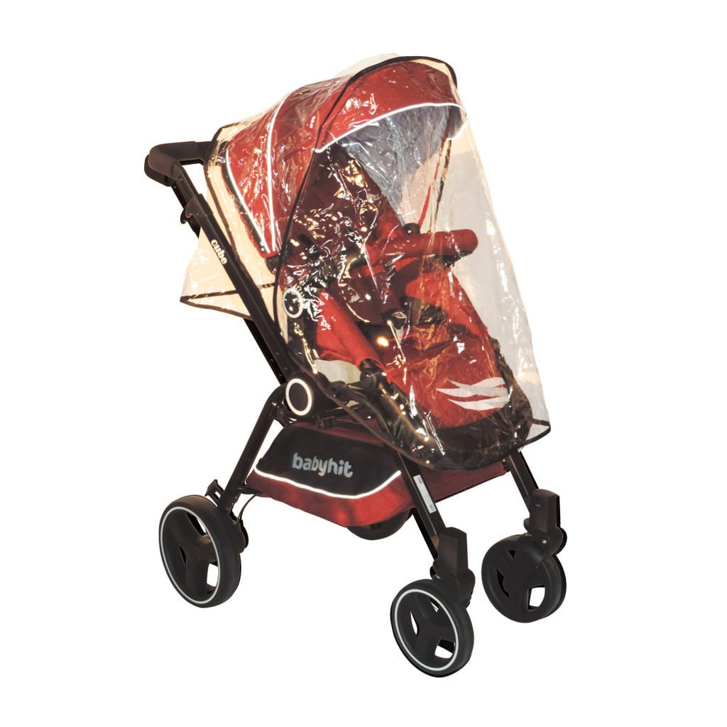 Коляска BabyHit 2 в1 Cube Red (14061) - зображення 9