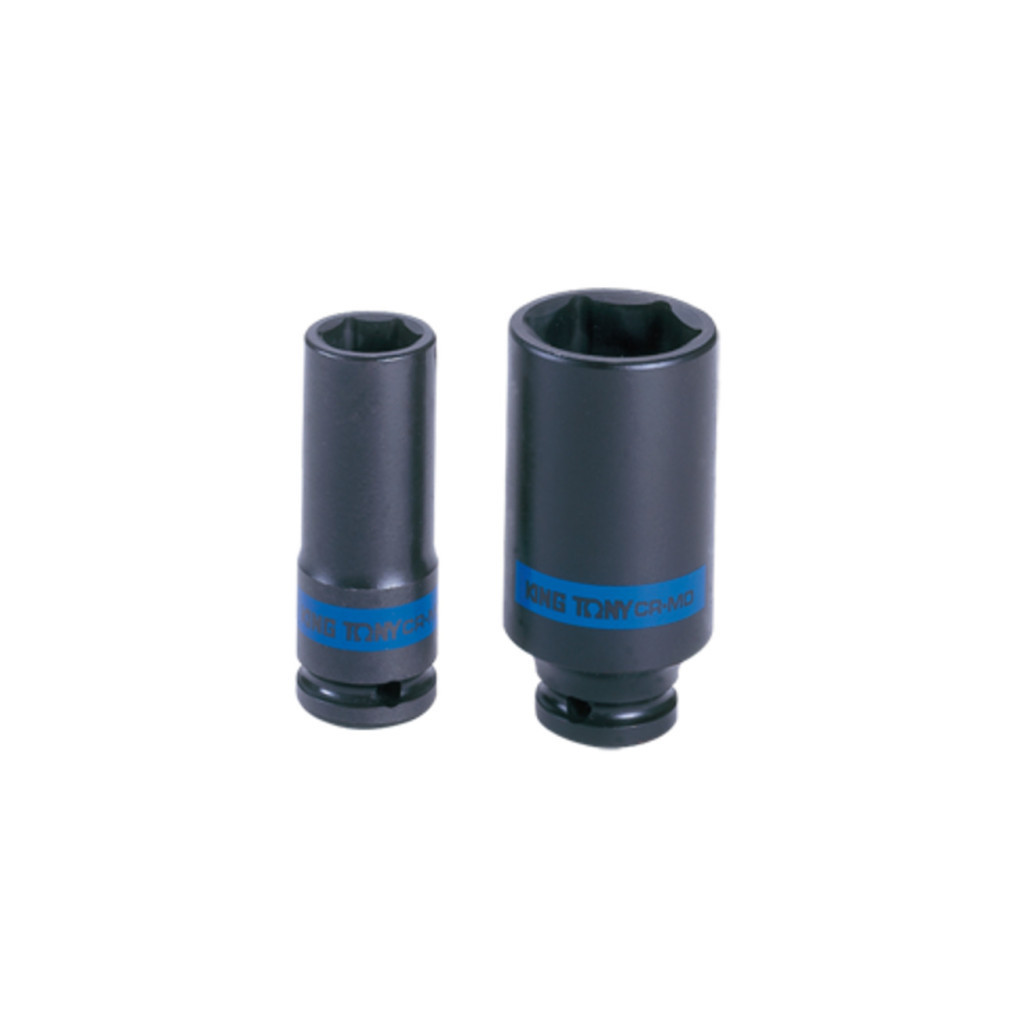 Головка торцева KING TONY 3/4" 27 мм шестигранна ударна подовжена (643527M) - зображення 1