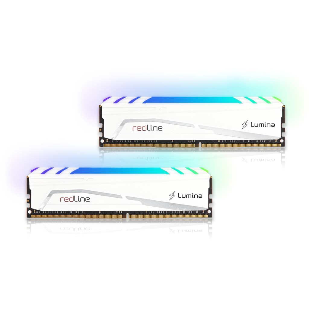 Модуль пам'яті для комп'ютера DDR5 32GB (2x16GB) 6400 MHz Redline RGB White Mushkin (MLB5C640BGGP16GX2) - зображення 3