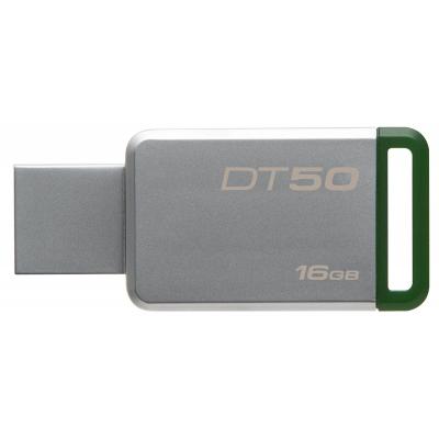 USB флеш накопичувач Kingston 16GB DT50 USB 3.1 (DT50/16GB) - зображення 1