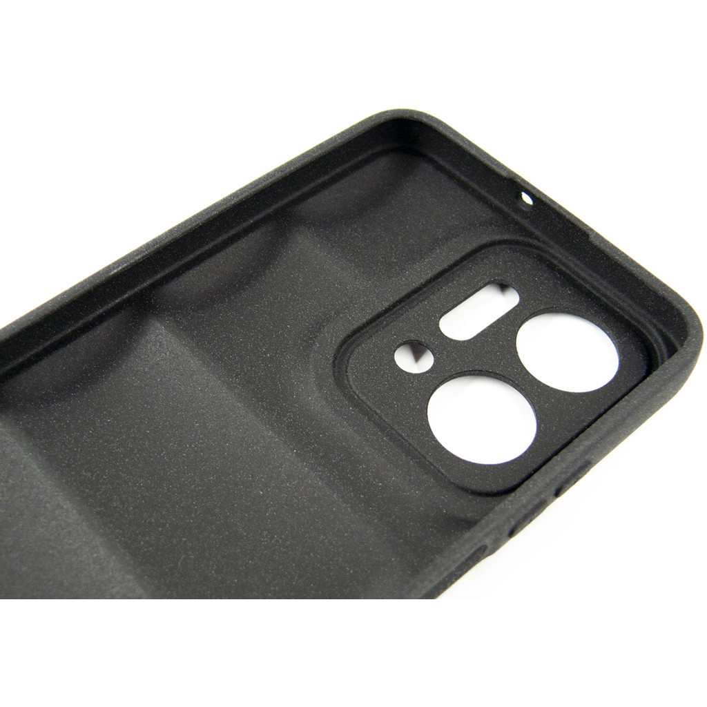 Чохол до мобільного телефона Dengos Soft HONOR X7a (black) (DG-TPU-SOFT-46) - зображення 5