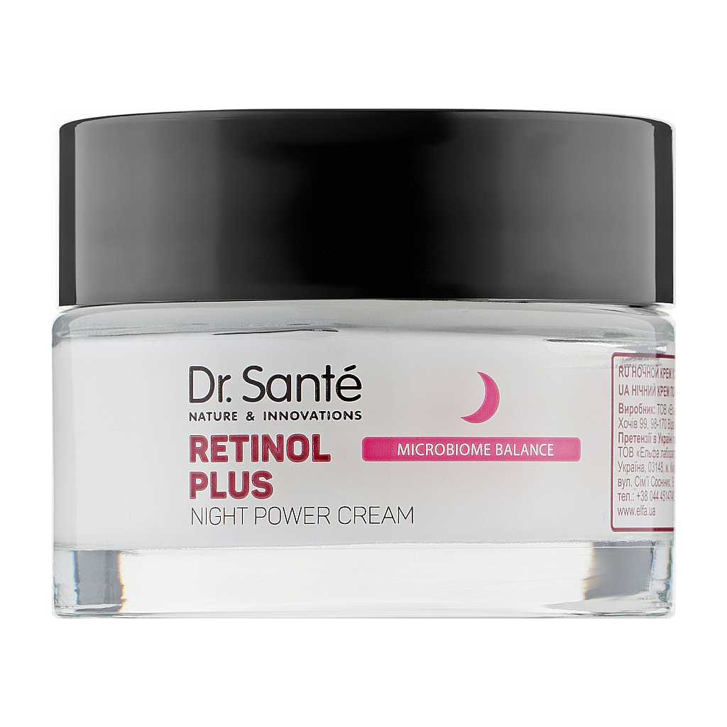 Крем для обличчя Dr. Sante Retinol Plus Night Power Cream Нічний посиленої дії 50 мл (5901845506571) - зображення 1