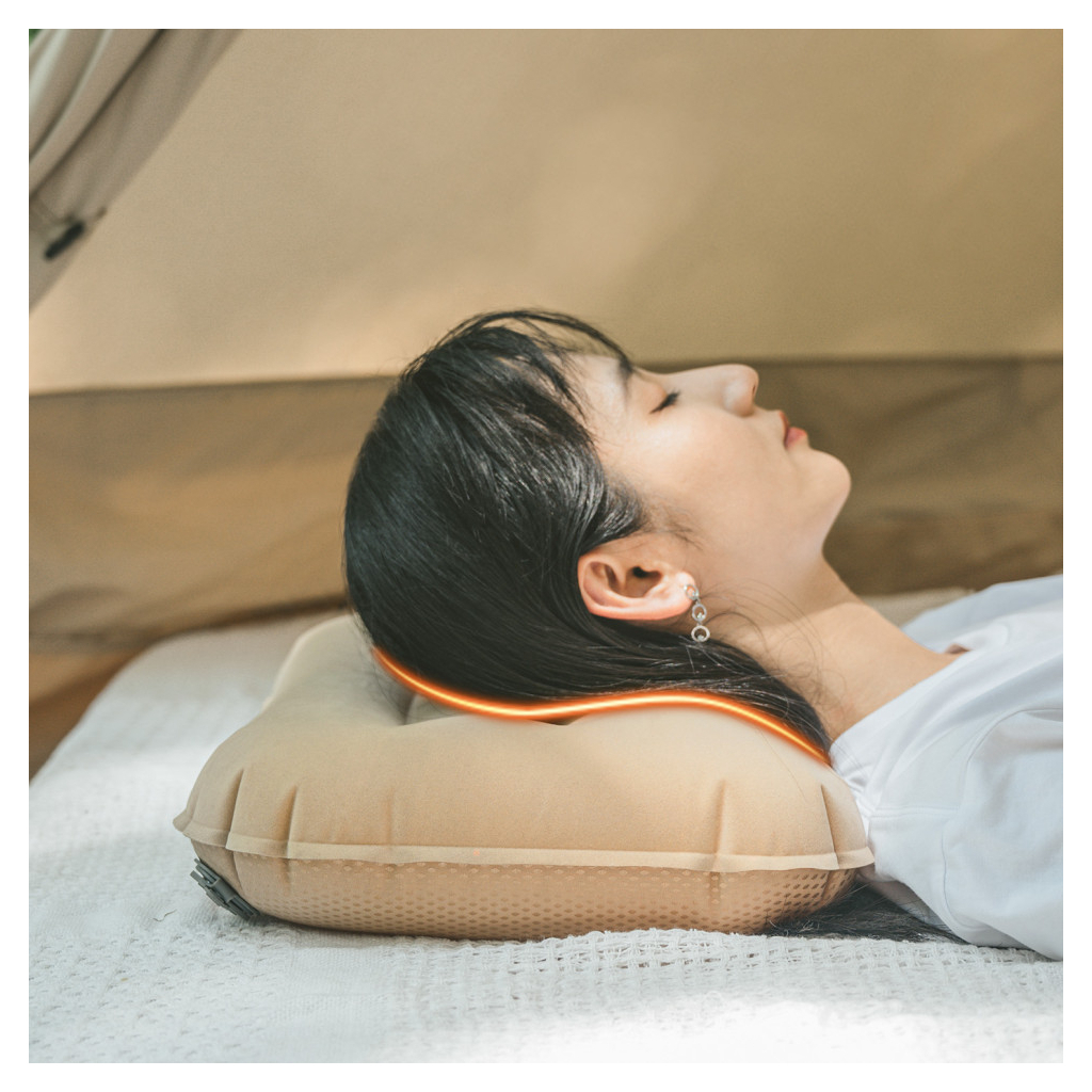 Туристична подушка Naturehike NH21ZT002 бежева (6927595774380) - зображення 2