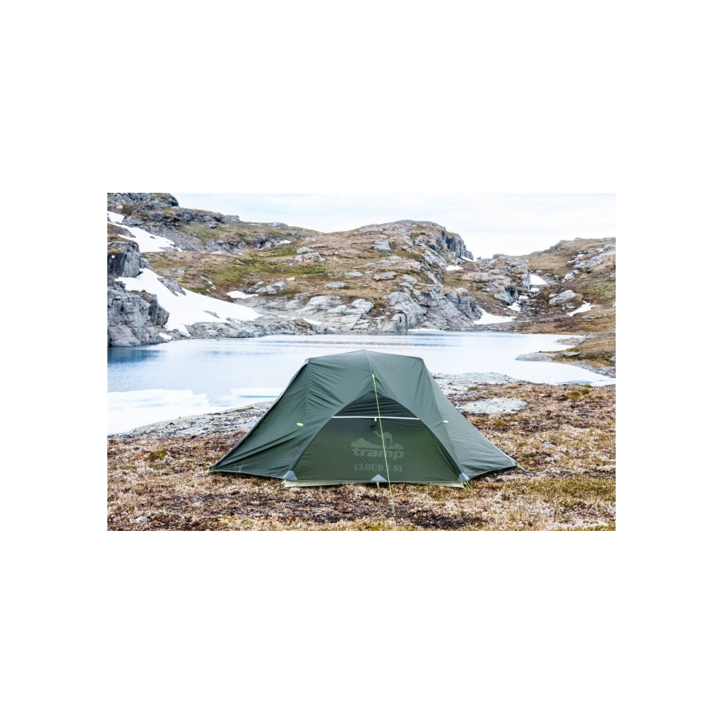 Намет Tramp Cloud 2 Si Light Grey (TRT-092-grey) - зображення 9