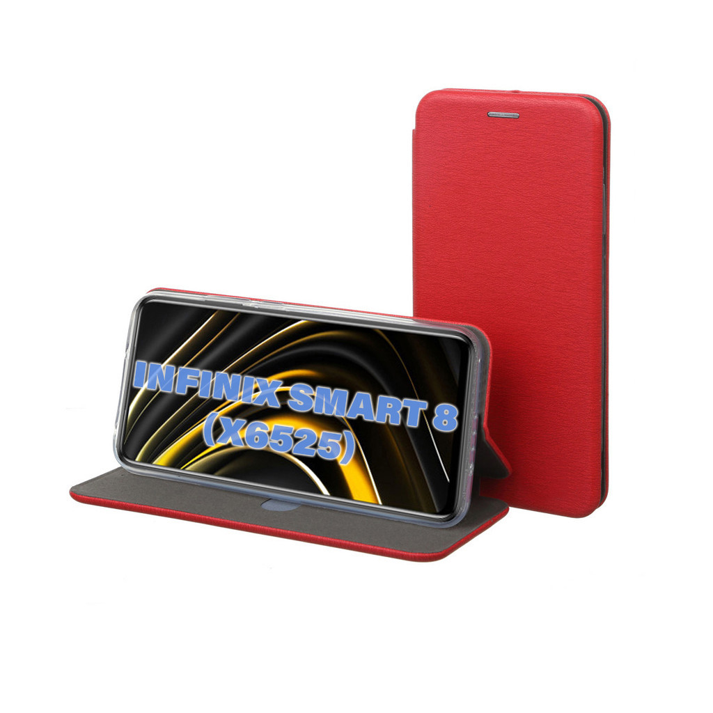 Чохол до мобільного телефона BeCover Exclusive Infinix Smart 8 (X6525) Burgundy Red (711237) - зображення 1