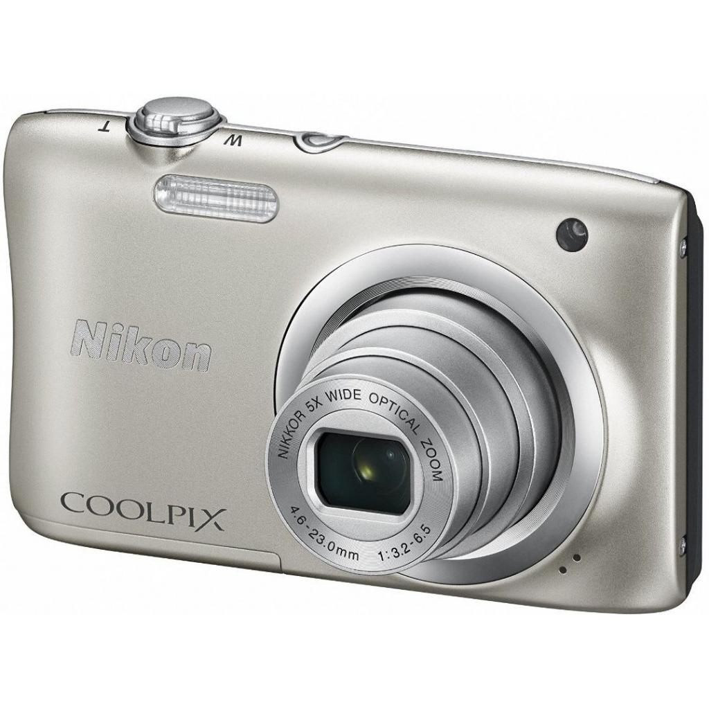 Цифровий фотоапарат Nikon Coolpix A100 Silver (VNA970E1) - зображення 2