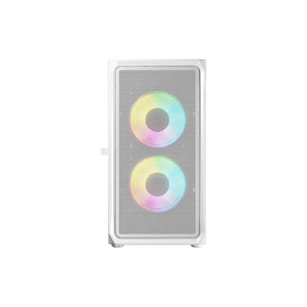 Корпус Logic concept PORTOS MESH+GLASS ARGB fans 3x120mm WHITE (AM-PORTOS-20-0000000-0002) - зображення 4
