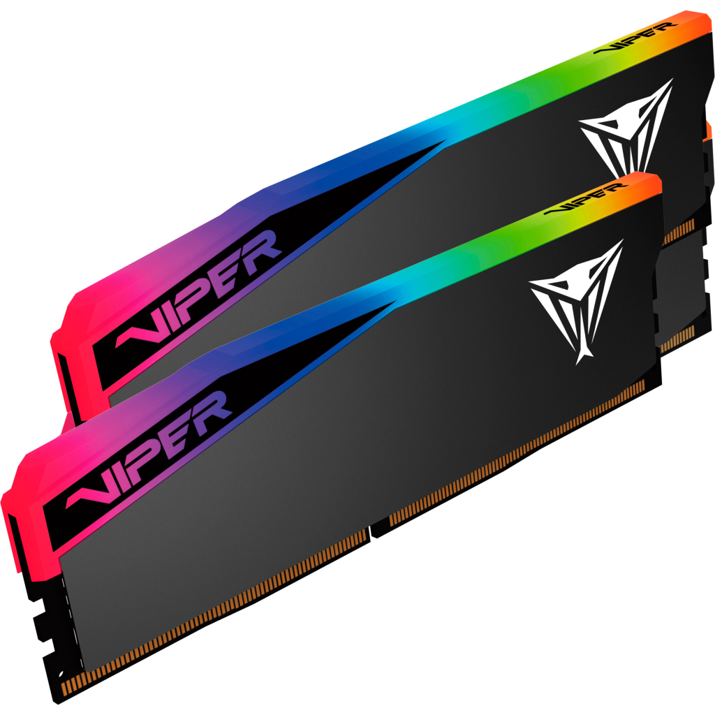 Модуль пам'яті для комп'ютера DDR5 64GB (2x32GB) 6000 MHz Viper Elite 5 Ultra RGB Patriot (VEUR564G6028K) - зображення 3