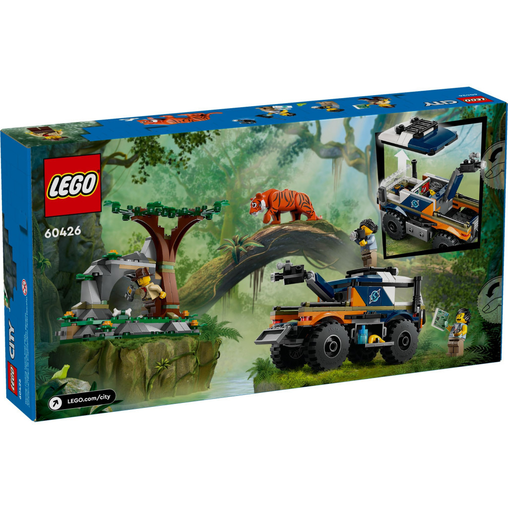 Конструктор LEGO City Позашляховик для дослідження джунглів (60426) - зображення 6