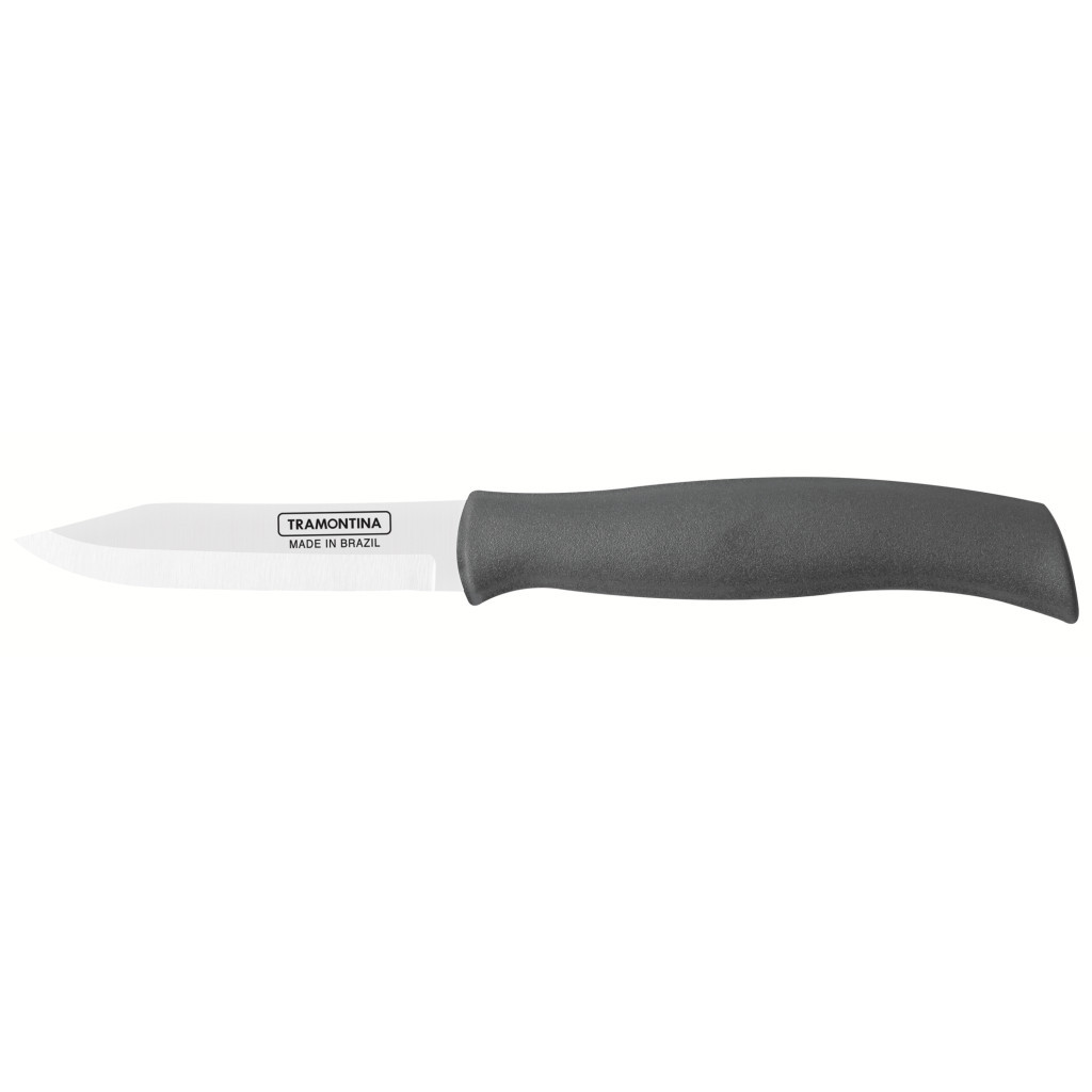 Кухонний ніж Tramontina Soft Plus Grey Vegetable 76 мм (23660/163) - зображення 2