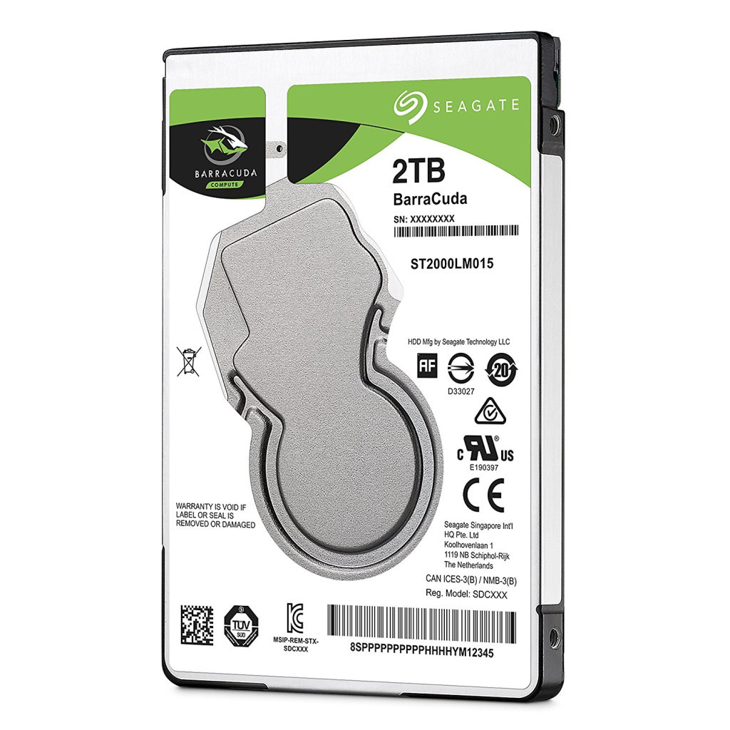 Жорсткий диск для ноутбука Seagate 2.5" 2TB (ST2000LM015_) - зображення 2