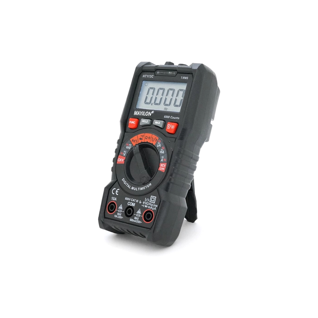 Цифровий мультиметр Mayilon HT-113C, V, A, R, C, F (HT-113C) - зображення 2