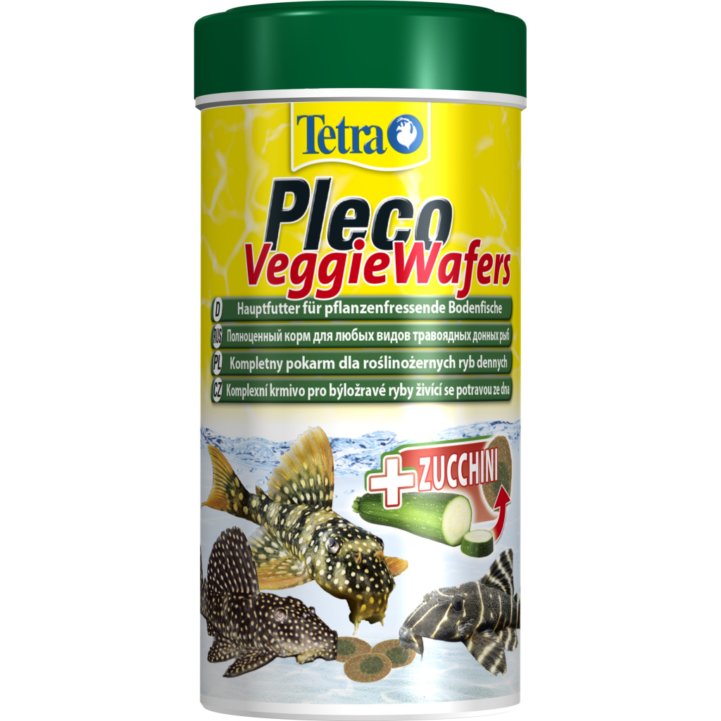 Корм для риб Tetra PLECO Veggie Wafers 250 мл (4004218199118) - изображение 1