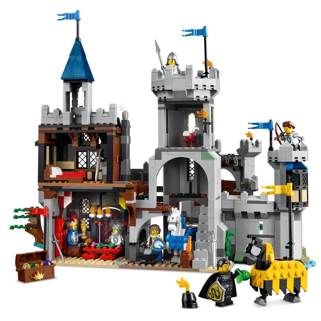 Конструктор LEGO Creator Середньовічний замок із лицарем на коні (31168) - зображення 3