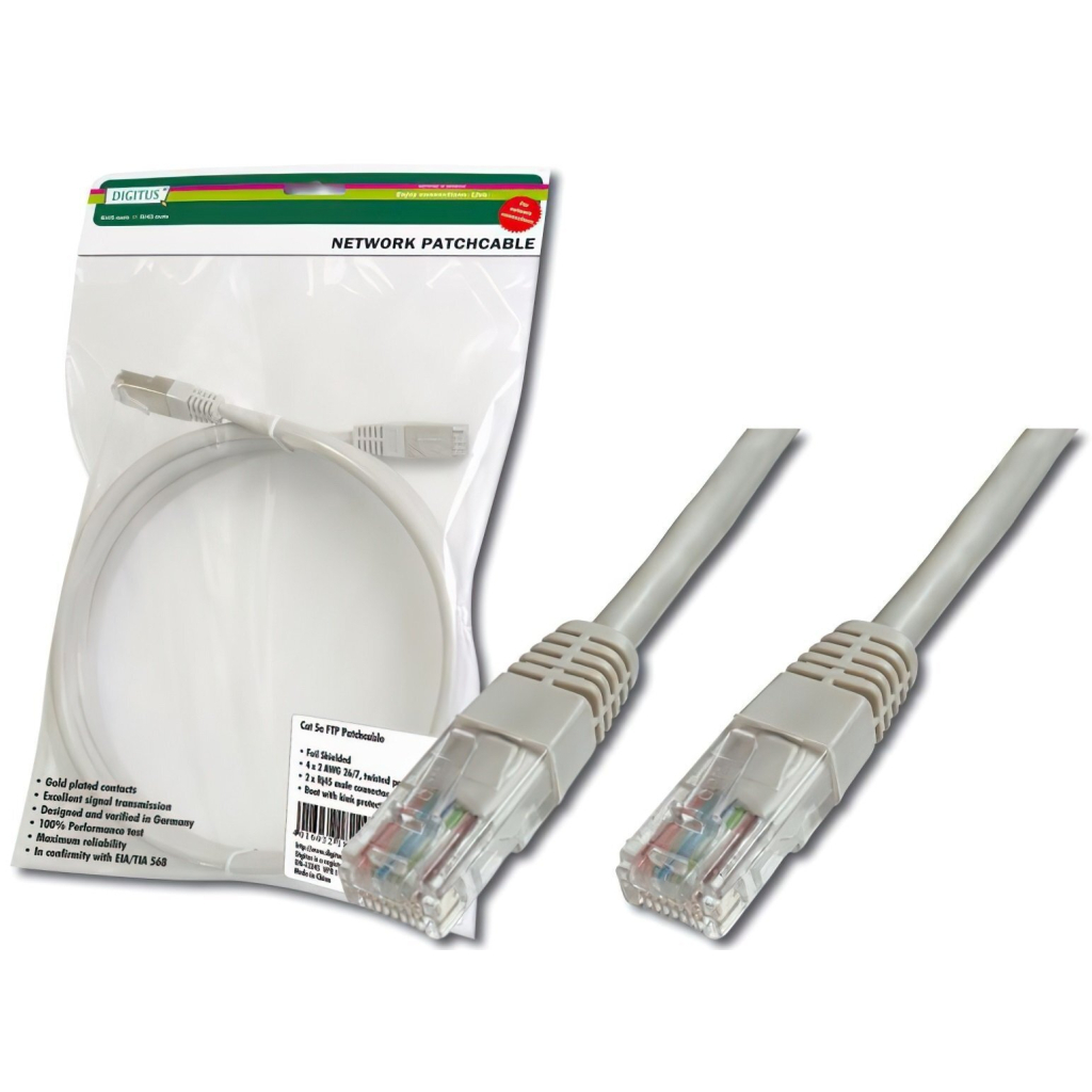 Патч-корд 5м Digitus (DK-1511-050) - зображення 1