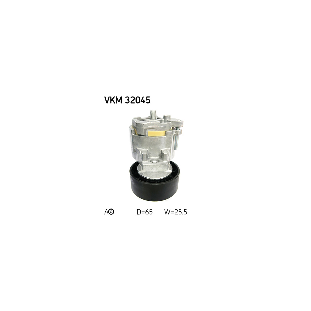 Ролик натягувача ременя SKF VKM 32045 - зображення 2