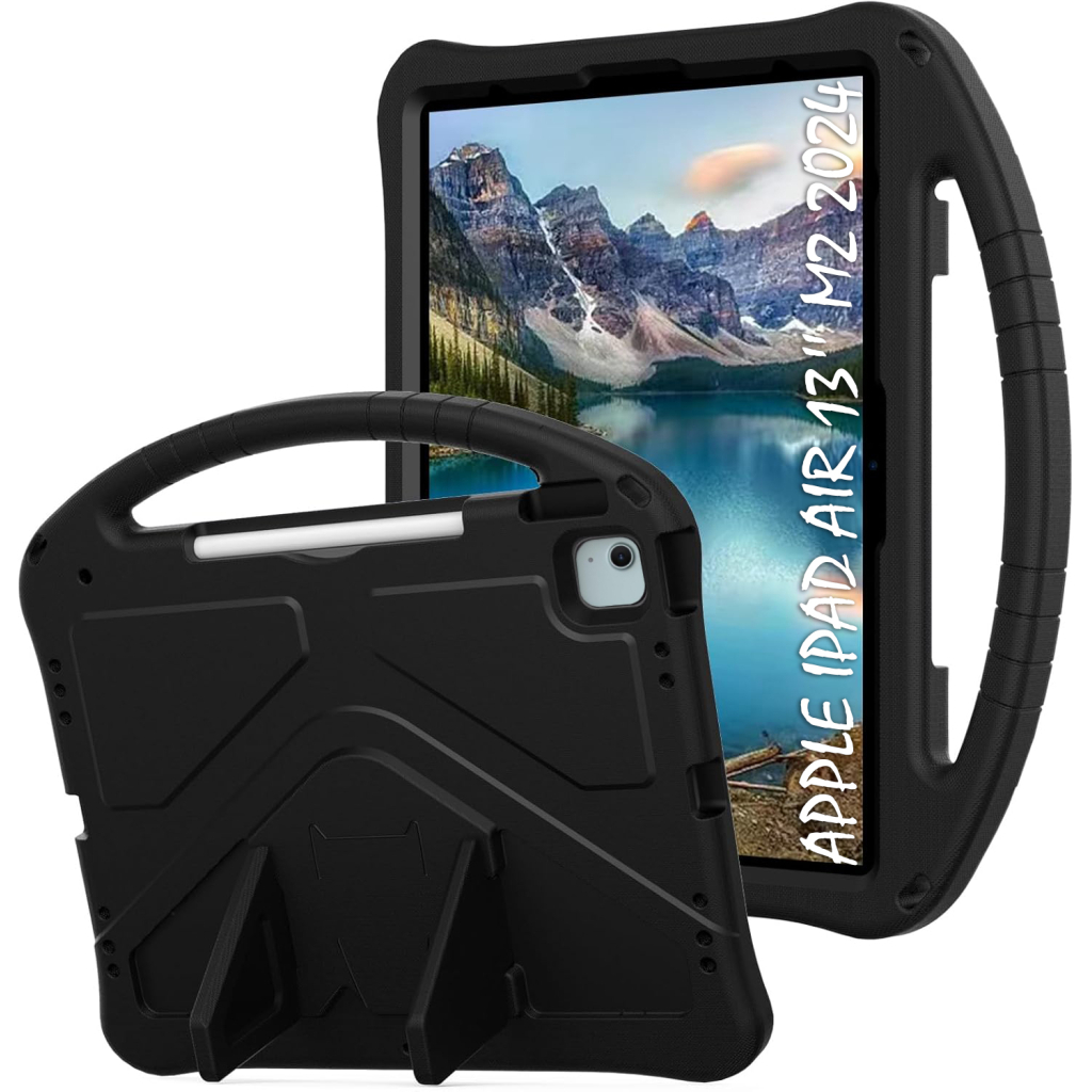 Чохол до планшета BeCover Protected Cover Apple iPad Air 13" M2/M3 (2024/2025) Black (711871) - зображення 1