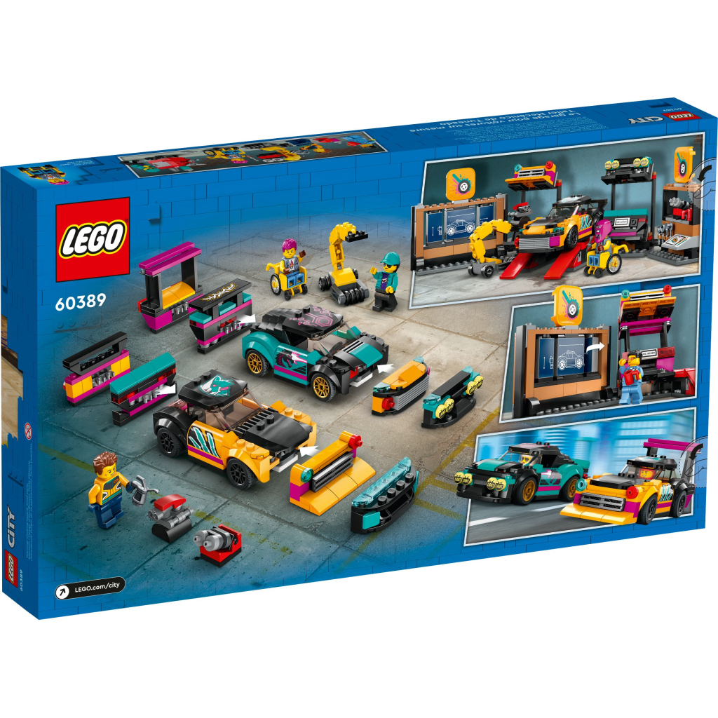 Конструктор LEGO City Тюнінг-ательє 507 деталей (60389) - зображення 9